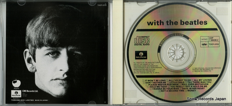 BEATLES, THE with the beatles TOCP-51112
