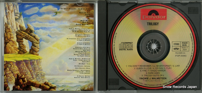 MALMSTEEN, YNGWIE J. trilogy POCP-1839