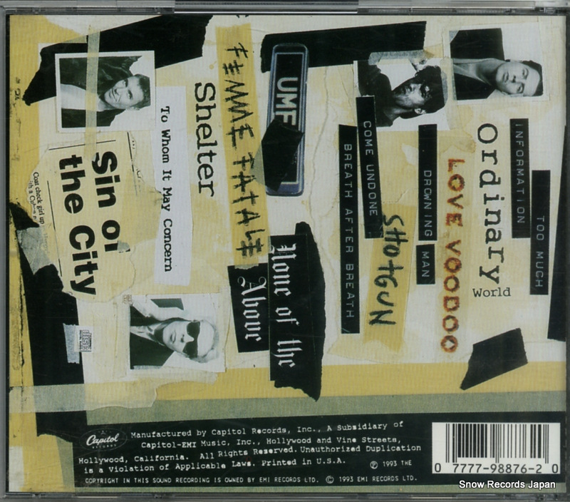 DURAN DURAN duran duran CDP077779887620