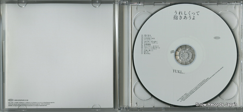 YUKI ureshikutte dakiauyo ESCL-3390