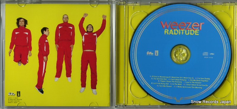 WEEZER raditude UICF-1119