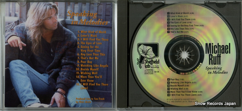 RUFF, MICHAEL speaking in melodies CD-35