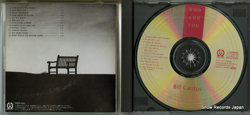 CANTOS, BILL who are you PICP-1051