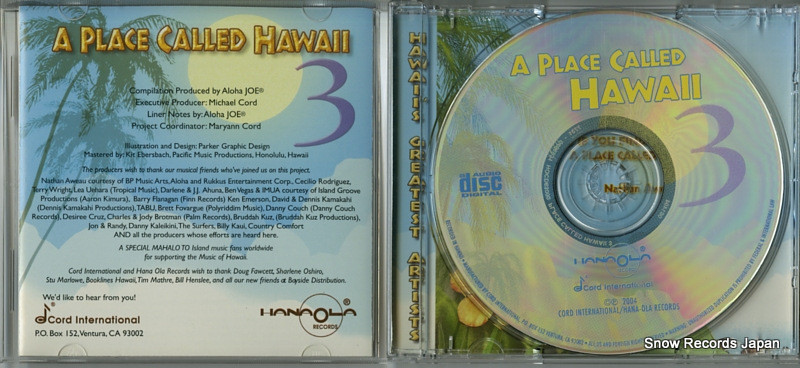 V/A a place called hawaii 3 HOCD63000