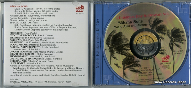 MAKAHA SONS OF NI'IHAU christmas day in hawai'i nei SPCD9060