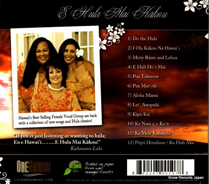 NA LEO e hula mai kakou ONE-CD-3024