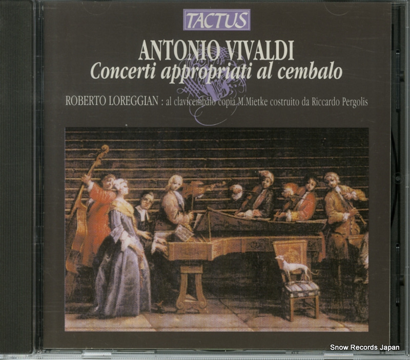 ROBERTO LOREGGIAN vivaldi; concerti appropriati al cembalo TC672216