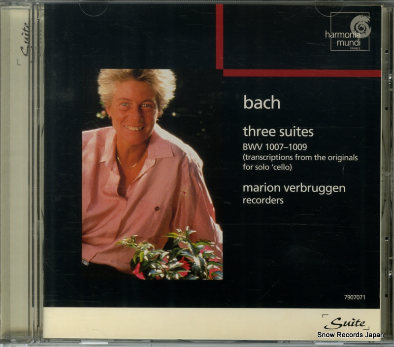 MARION VERBRUGGEN bach; three suites bwv 1007-1009 HMT7907071
