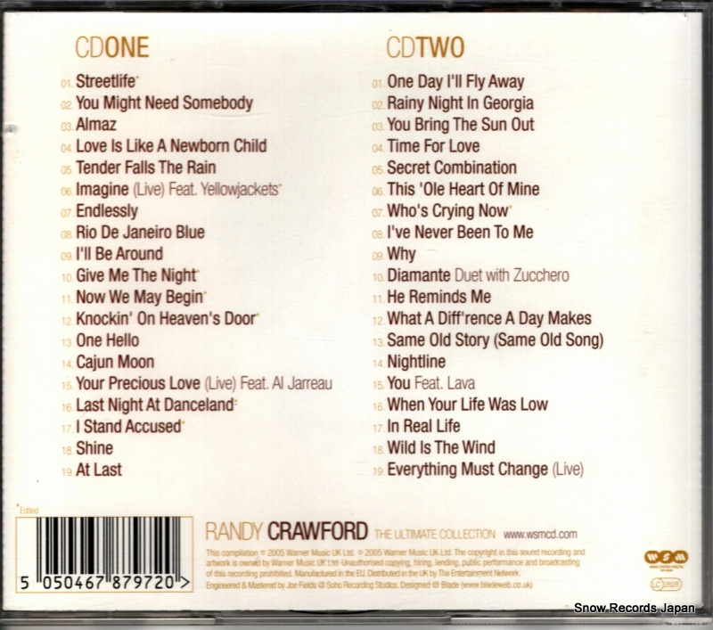 CRAWFORD, RANDY the ultimate collection 5046787972