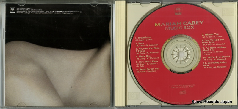 CAREY, MARIAH music box SRCS6819
