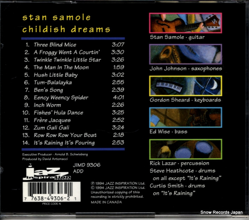 SAMOLE, STAN childish dreams JIMD9306