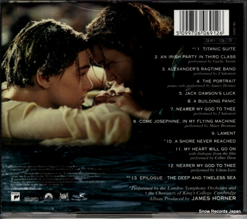 HORNER, JAMES back to titanic SK60691