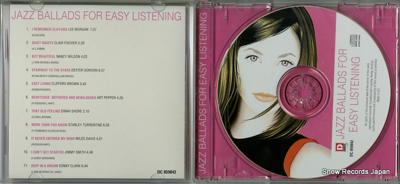 V/A jazz ballads for easy listening DC859842 / FDC-2107
