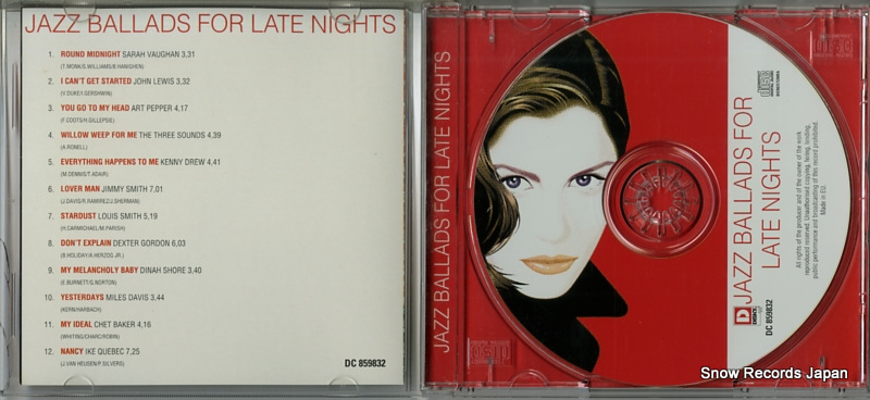 V/A jazz ballads for late nights DC859832 / FDC-2106