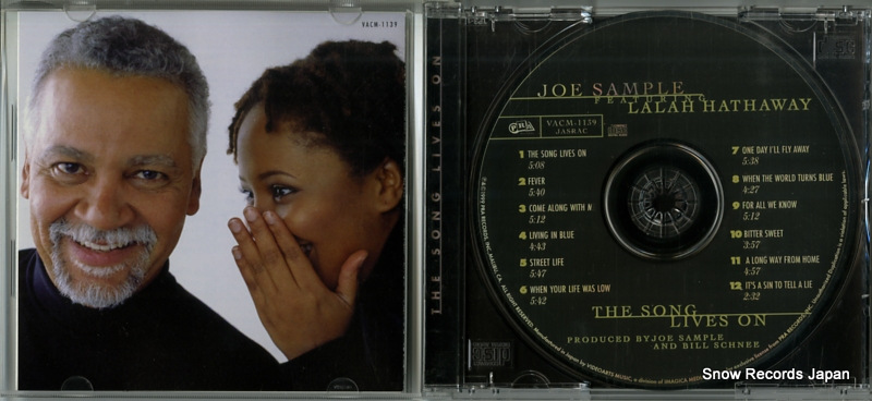 SAMPLE, JOE, AND LALAH HATHAWAY the song lives on VACM-1139