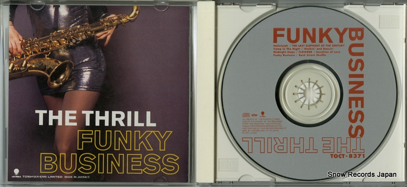 THRILL, THE funky business TOCT-8371