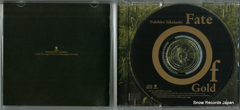 TAKAHASHI, YUKIHIRO fate of gold TOCT-9229