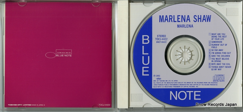 SHAW, MARLENA marlena TOCJ-4422 / BNST-84422