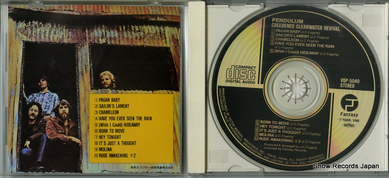 CREEDENCE CLEARWATER REVIVAL pendulum VDP-5040