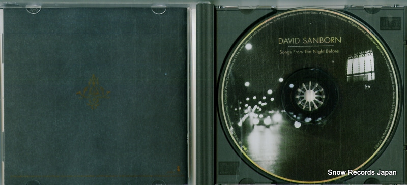 SANBORN, DAVID songs from the night before 61950-2