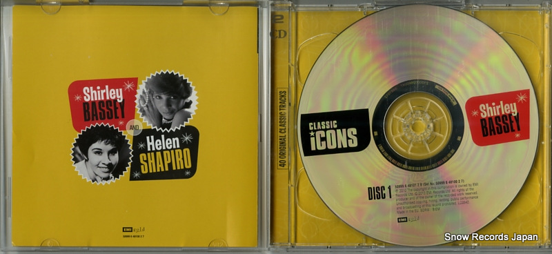 BASSEY, SHIRLEY, AND HELEN SHAPIRO classic icons 5099964810027