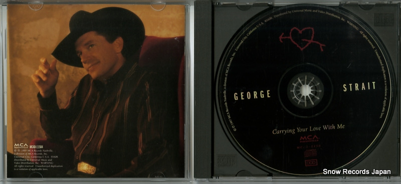 STRAIT, GEORGE carrying your love with me MCAD-11584