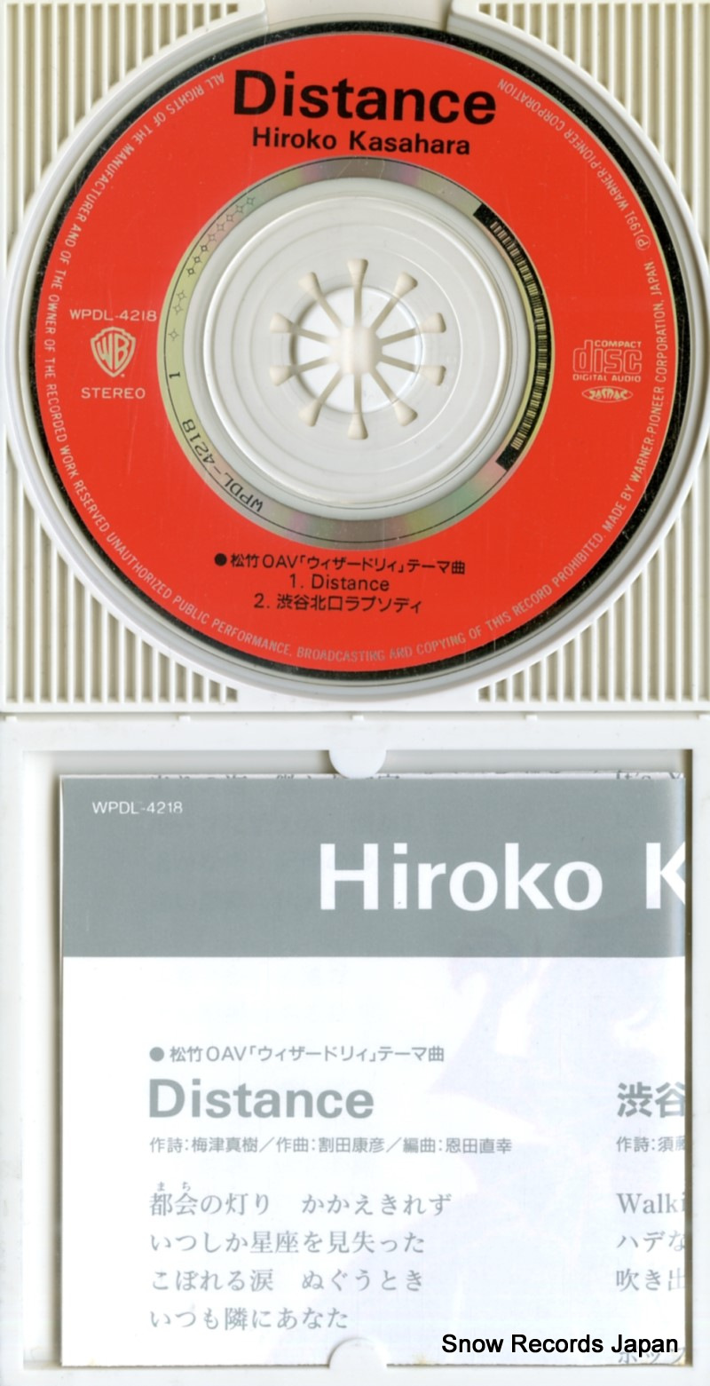 KASAHARA, HIROKO distance WPDL-4218