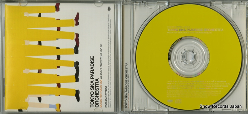 TOKYO SKA PARADISE ORCHESTRA moods for tokyo ska: we don't know what ska is! ESCB1842