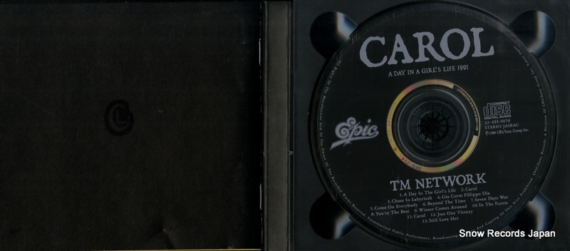 TM NETWORK carol 32.8H-5070