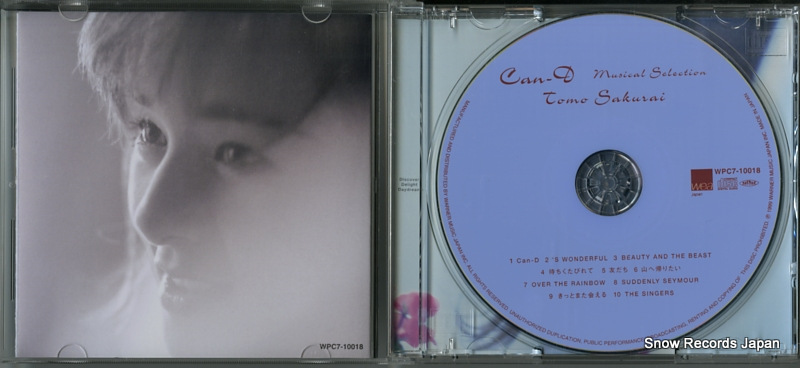 SAKURAI, TOMO can d musical selection WPC7-10018