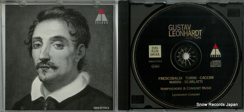 LEONHARDT, GUSTAV frescobaldi; harpsichord&consort music 3984-21770-2