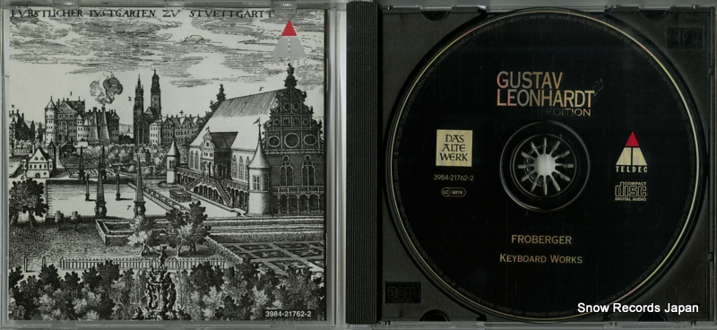 LEONHARDT, GUSTAV froberger; keyboard works 3984-21762-2