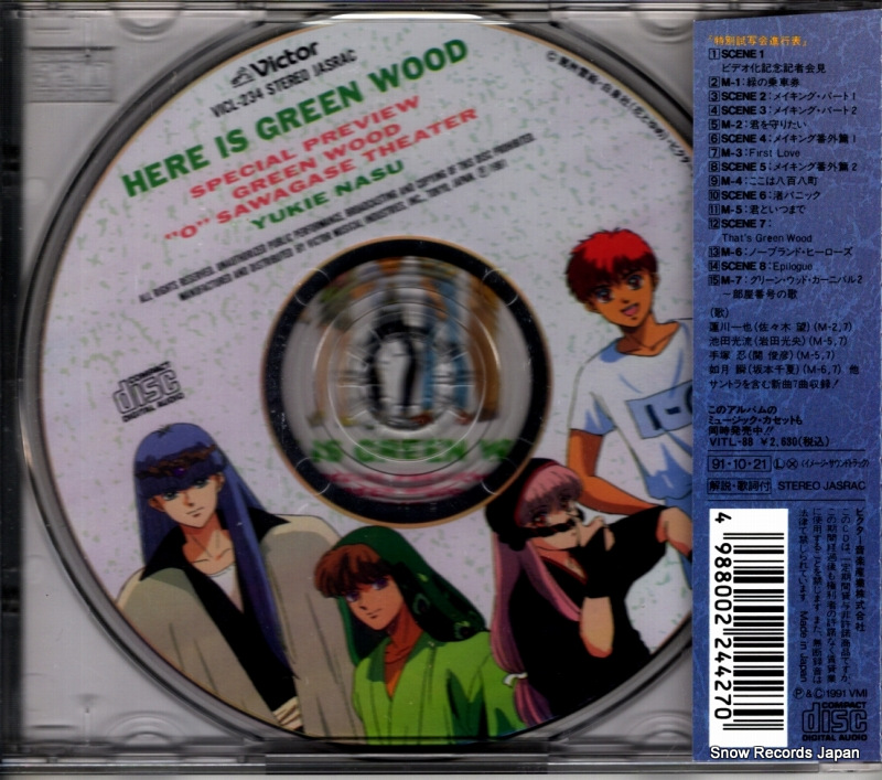 NASU, YUKIE here is green wood VICL-234