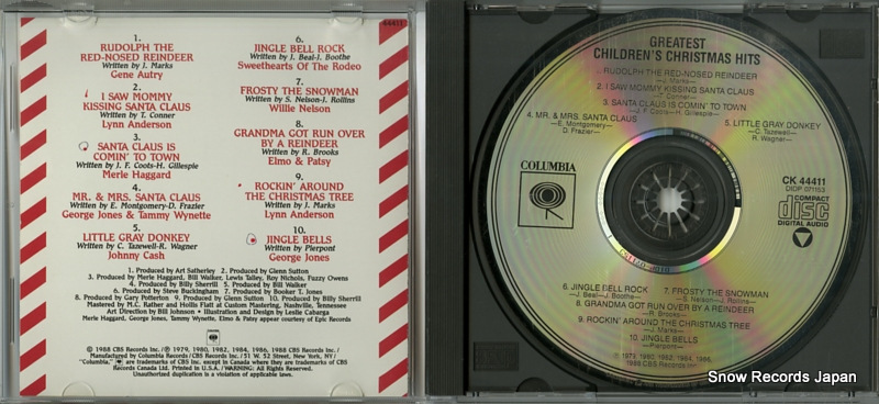 V/A greatest children's christmas hits CK44411