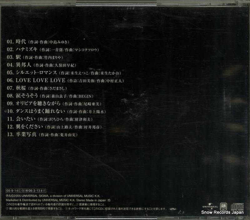 TOKUNAGA, HIDEAKI vocalist UMCK-1195