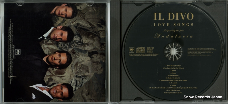 IL DIVO love songs SICP3134