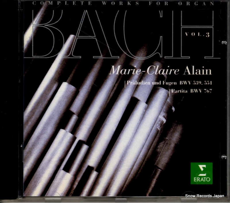 ޥ꡼᥯졼롦 bach; praludien und fugen bwv 539, 551 4509-96720-2