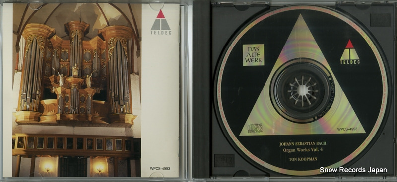 KOOPMAN, TON bach; organ works vol.4 WPCS-4993