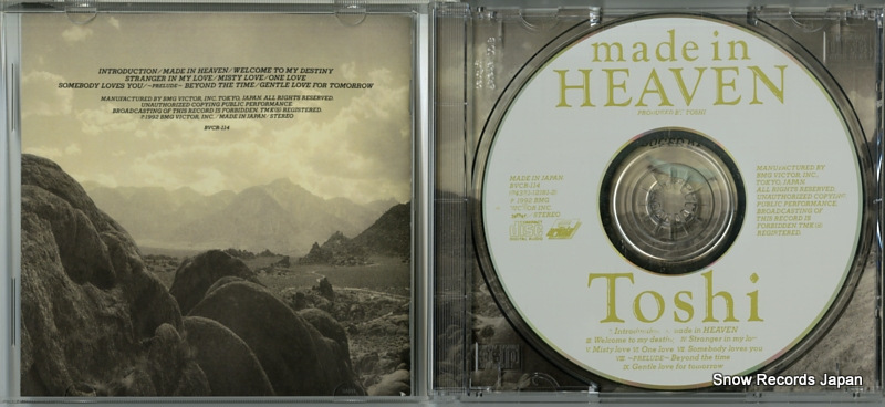 TOSHI made in heaven BVCR-114