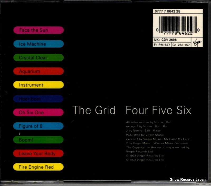 GRID, THE four five six CDV2696 / 263157