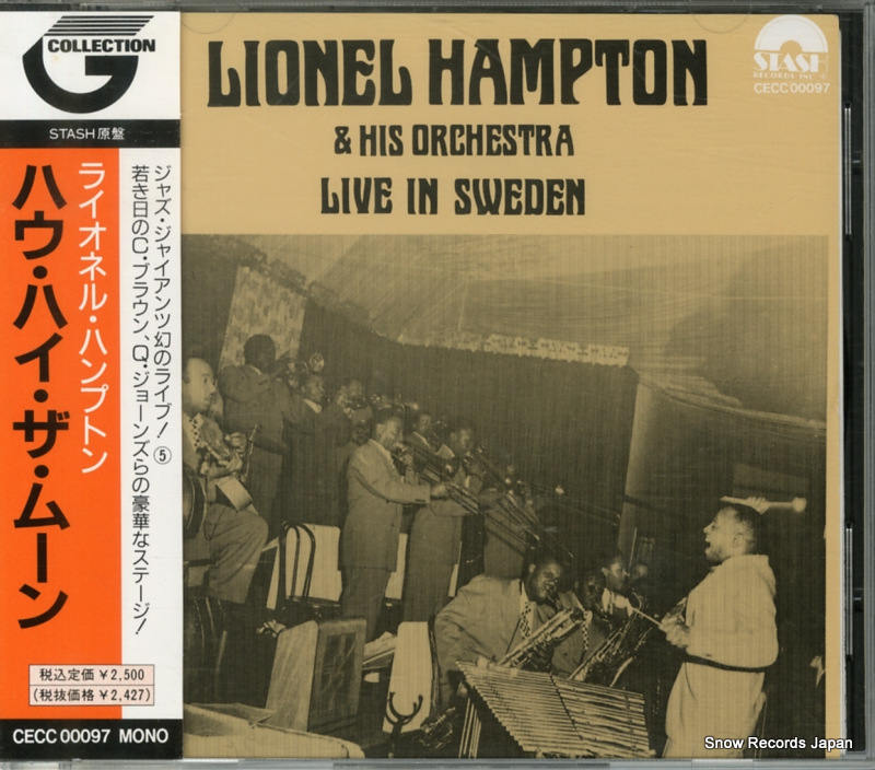 HAMPTON, LIONEL live in sweden CECC00097