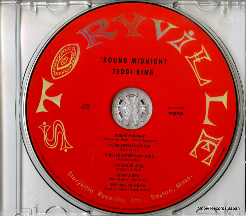 KING, TEDDI 'round midnight TKCB-72382