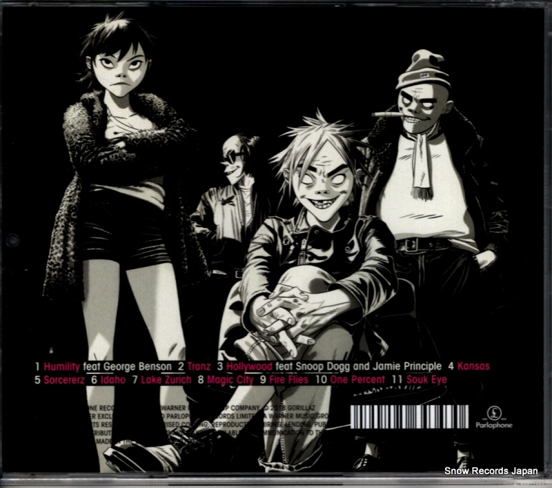 GORILLAZ the now now 0190295643430