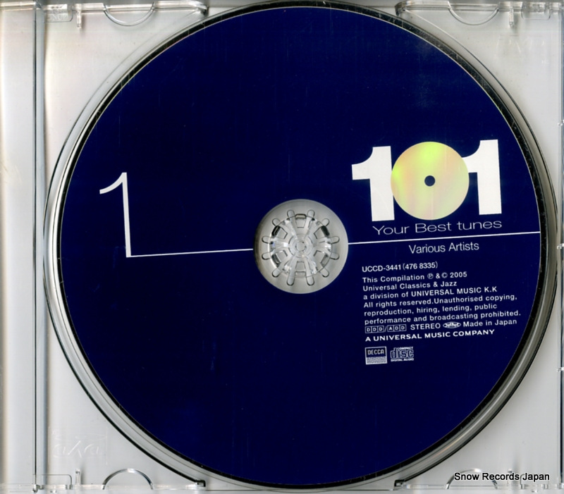 V/A 101 your best tunes UCCD-3441