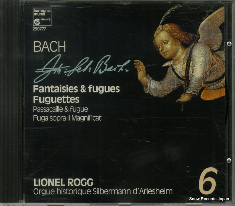 饤ͥ롦å bach; fantaisies &fugues 6 HMX290777