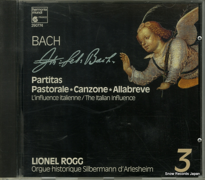 饤ͥ롦å bach; partitas pastorale canzone 3 HMX290774