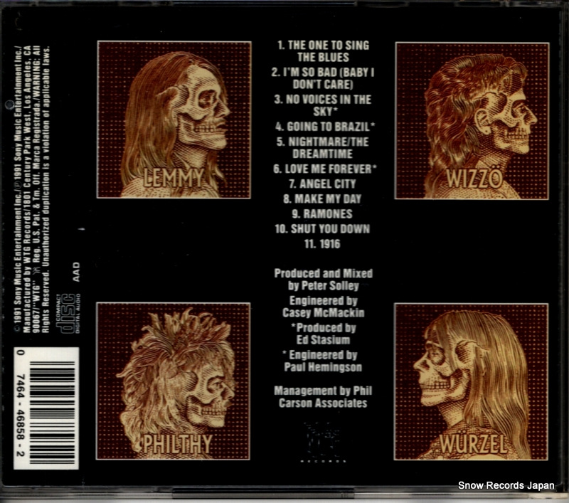 MOTORHEAD 1916 NK46858