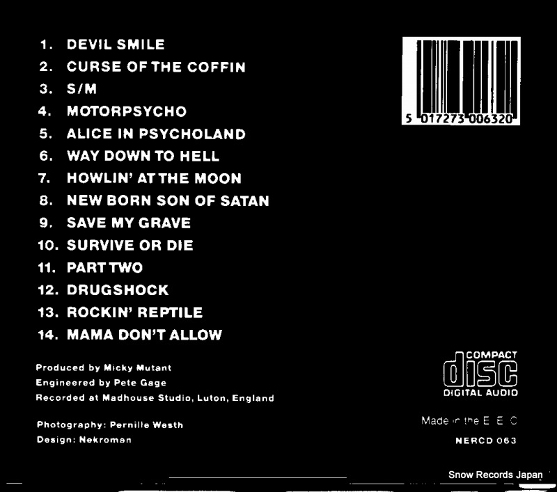 NEKROMANTIX curse of the coffin NERCD063