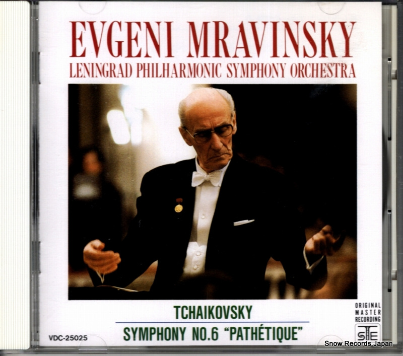 MRAVINSKY, YEVGENY tchaikovsky; symphony no.6 