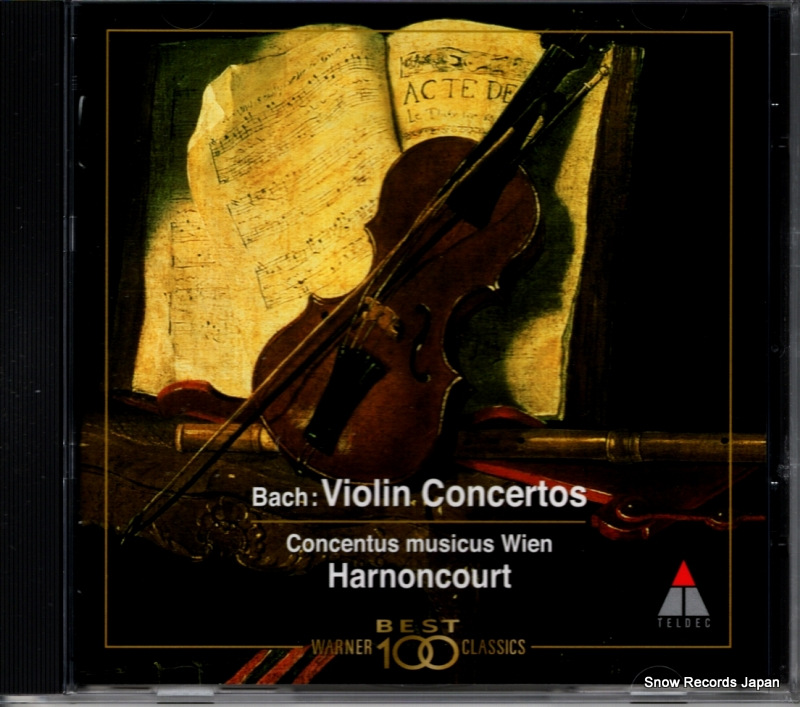 HARNONCOURT, NIKOLAUS bach; violin concertos WPCS-21046